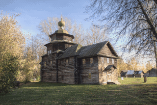 Kostroma wood church