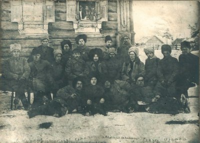 Штаб Ч.К. С.Вахрамеева Варнавинского уезда 1919 г.