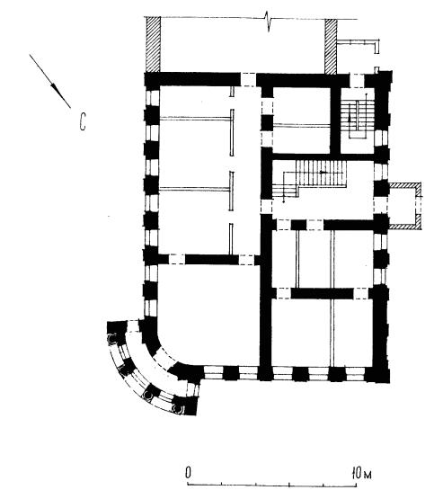 План 1-го этажа дома